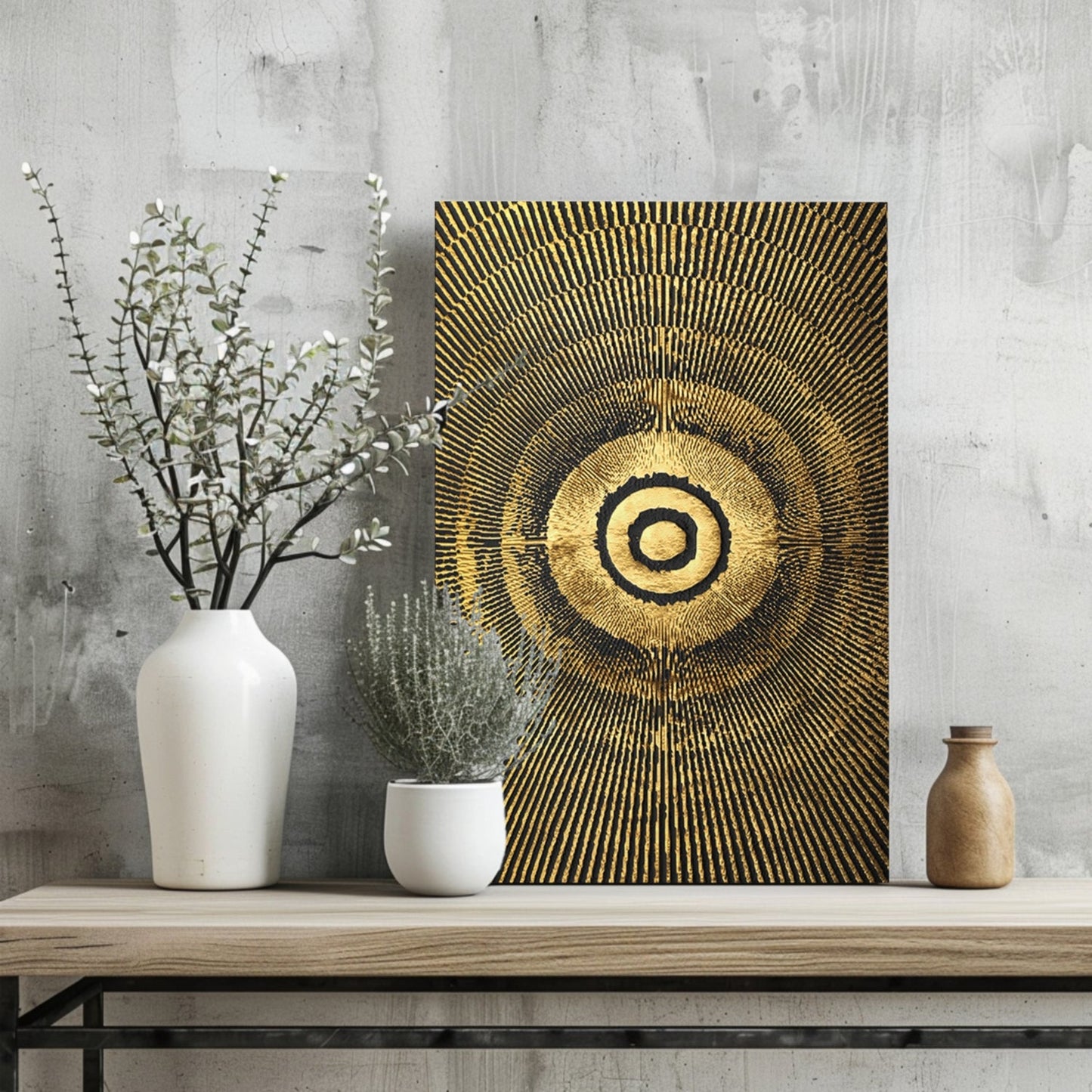 Abstract Elegance V5 Aluminum Wall Art