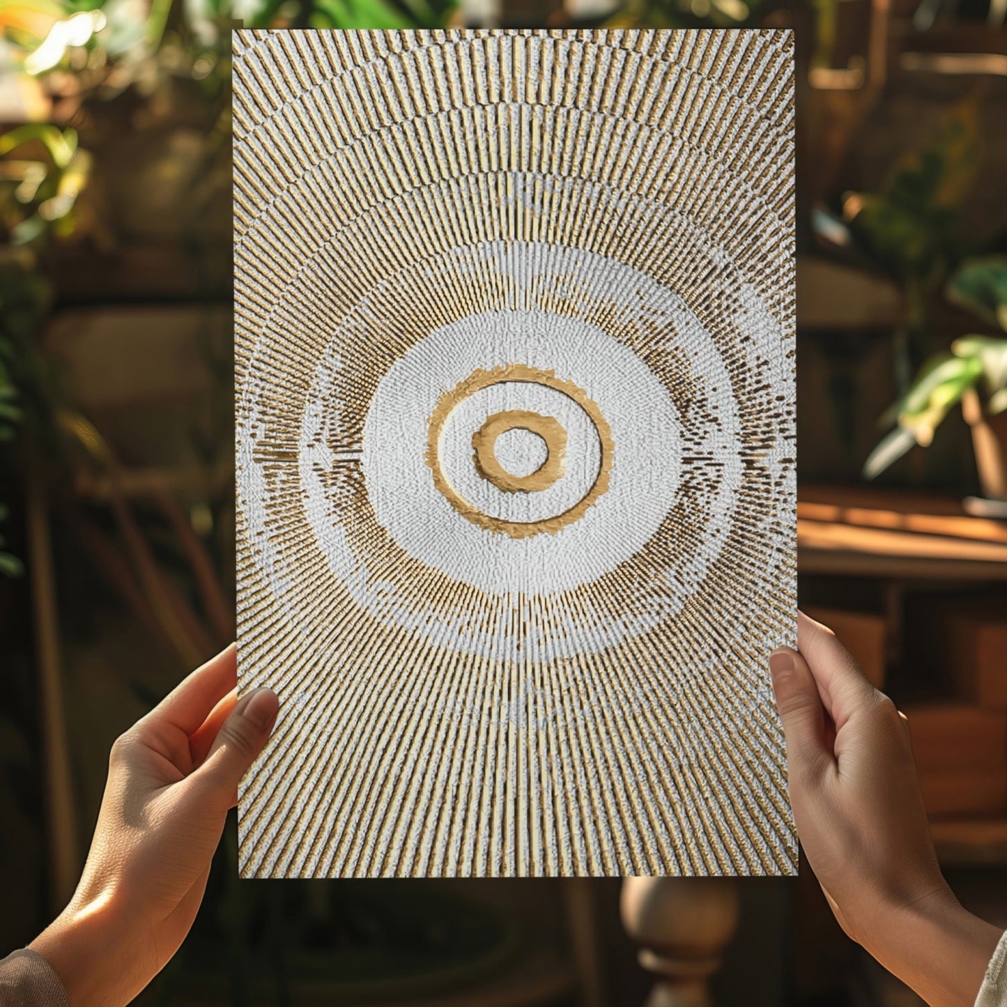 Abstract Elegance V6 Aluminum Wall Art