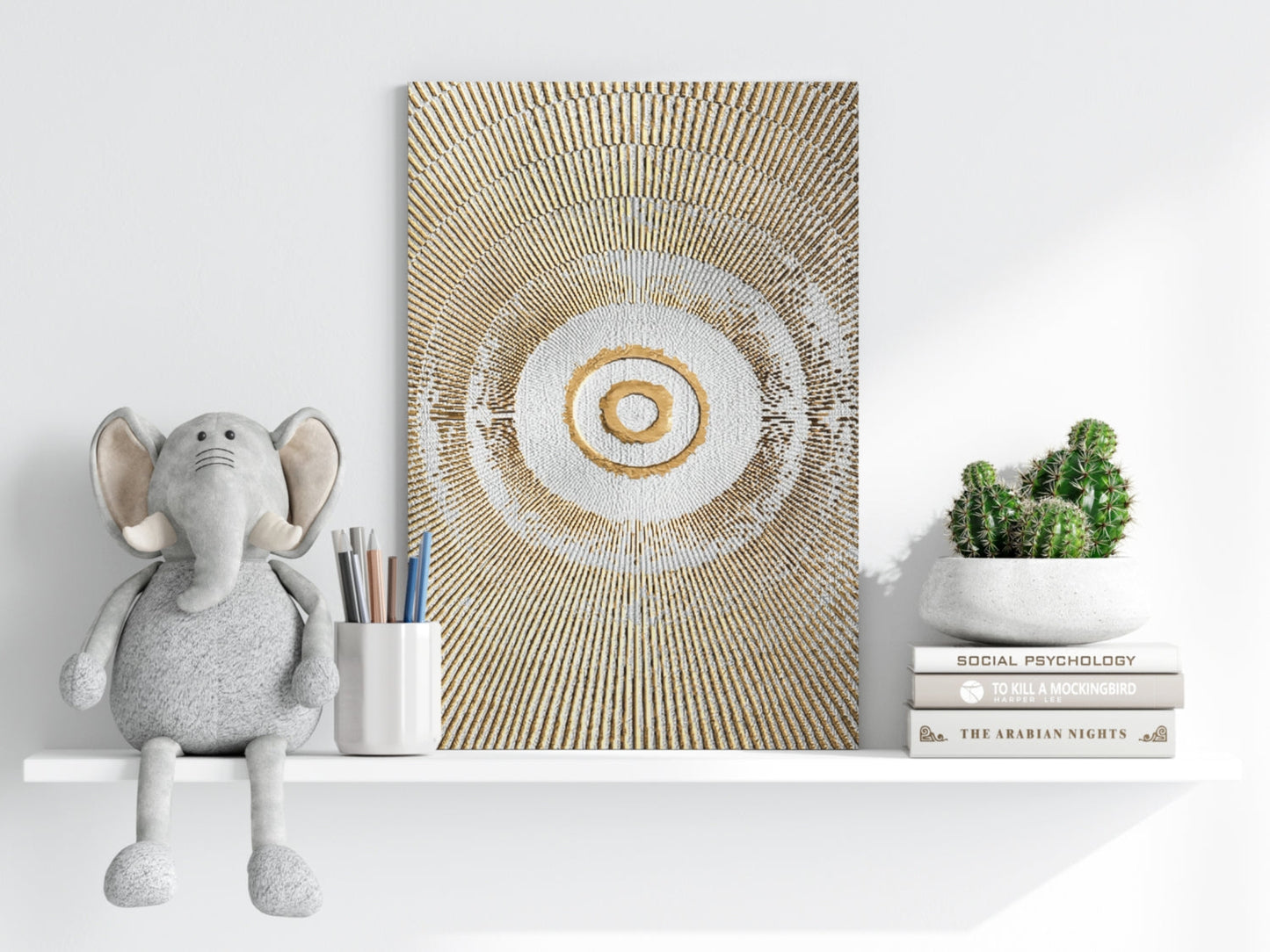 Abstract Elegance V6 Aluminum Wall Art