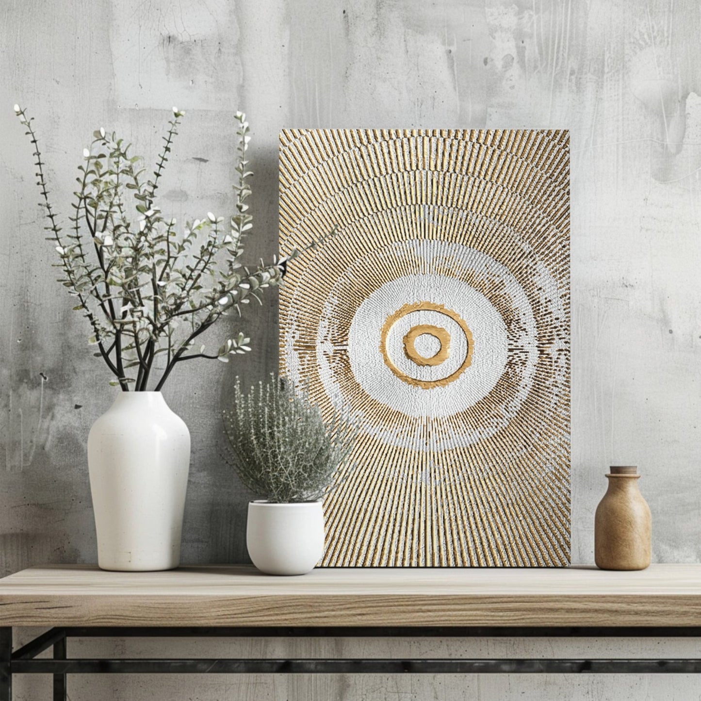 Abstract Elegance V6 Aluminum Wall Art