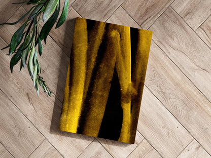 Shade of Gold Aluminum Wall Art