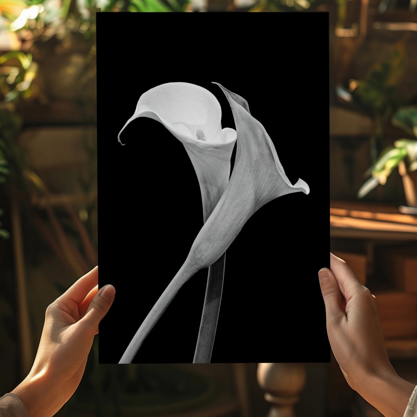 Lilly Flower Metal Wall Art