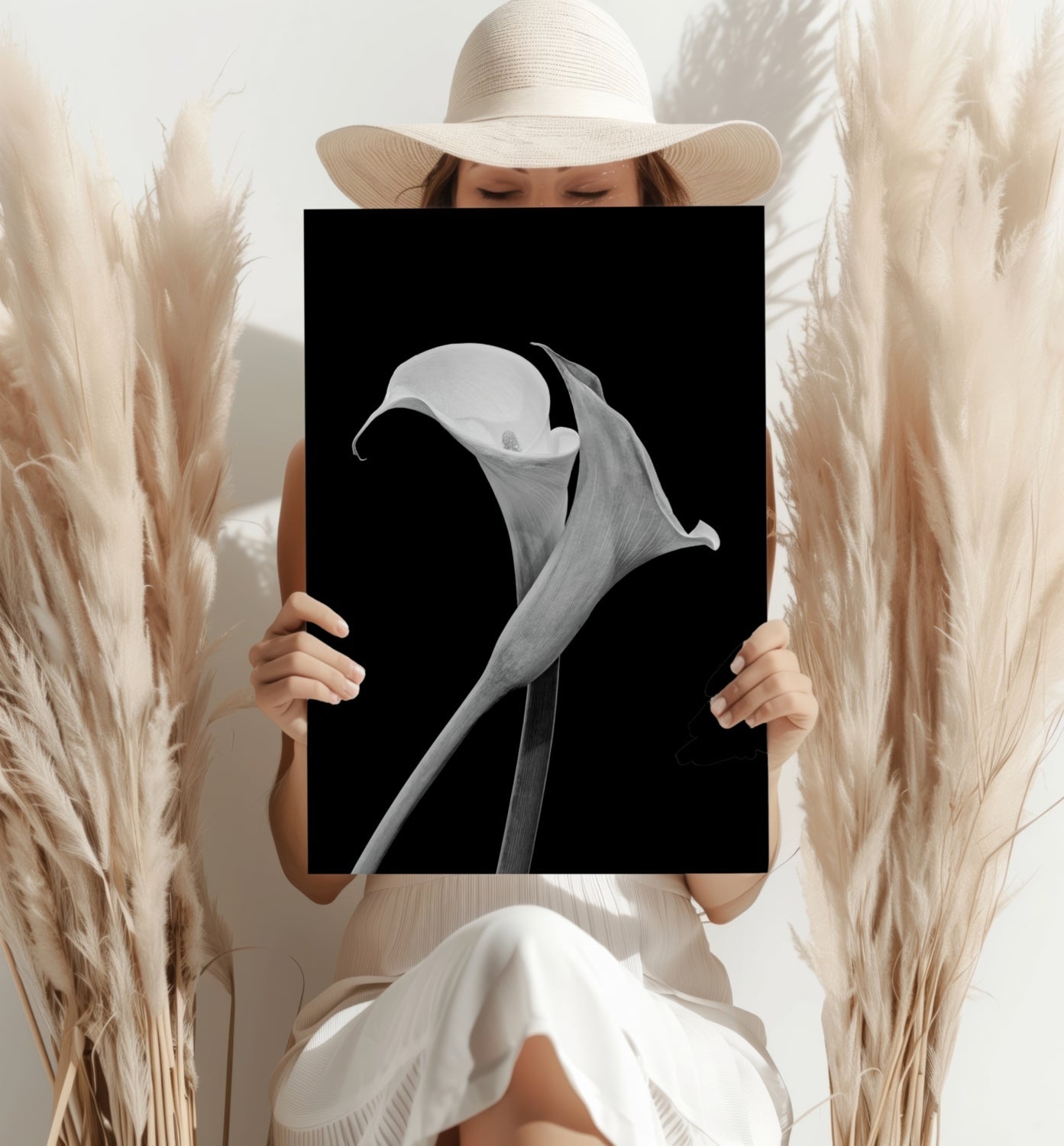 Lilly Flower Metal Wall Art