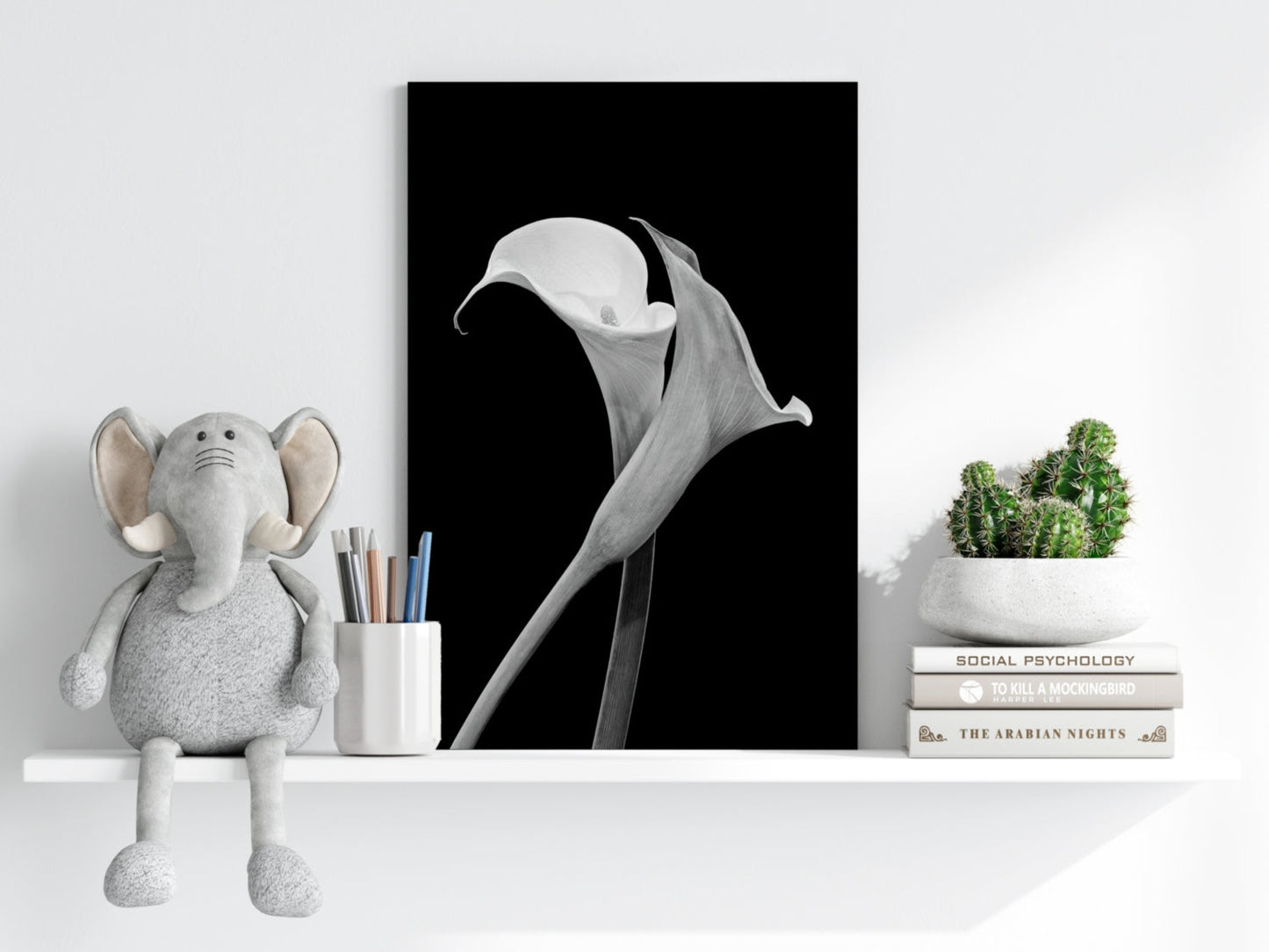 Lilly Flower Metal Wall Art