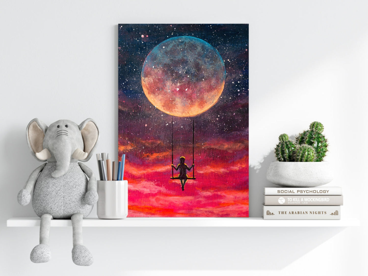 Dream Swing Metal Wall Art