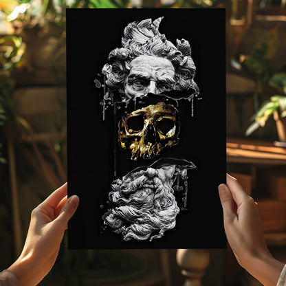 Contemporary Art Statue Metal Wall Art