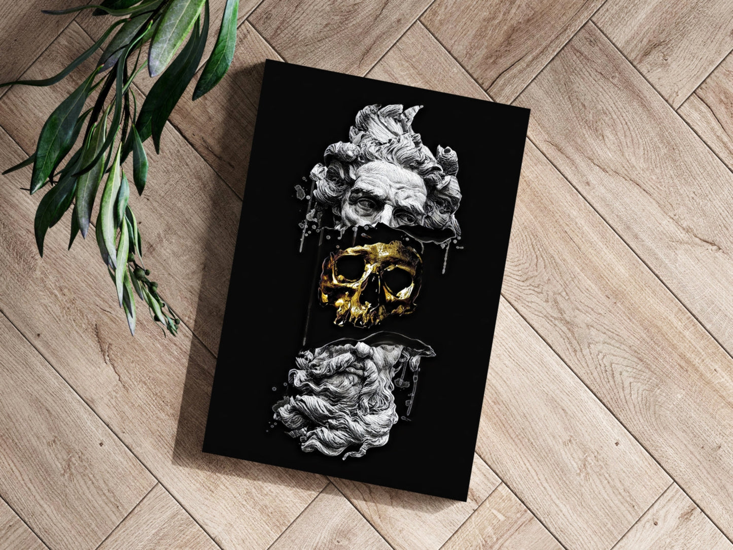 Contemporary Art Statue Metal Wall Art