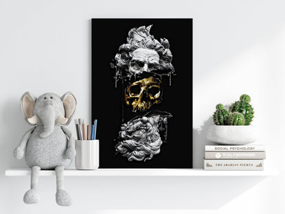 Contemporary Art Statue Metal Wall Art