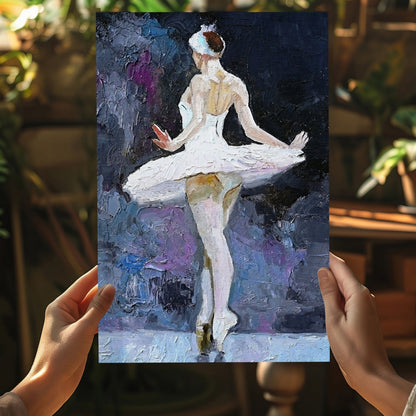 Ballet Performing Metal Wall Art