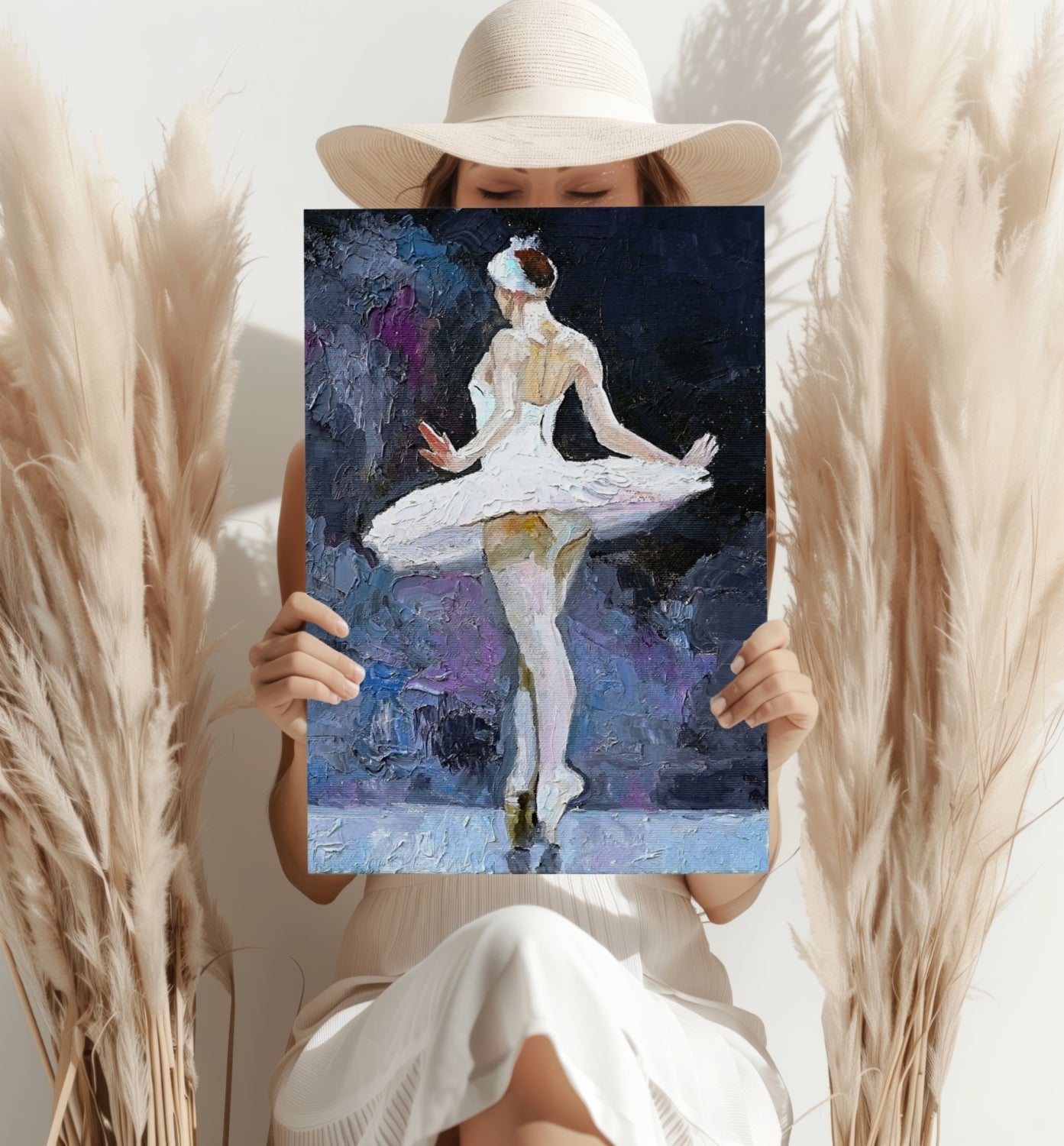 Ballet Performing Metal Wall Art