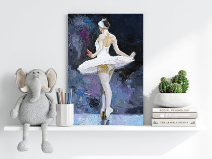 Ballet Performing Metal Wall Art