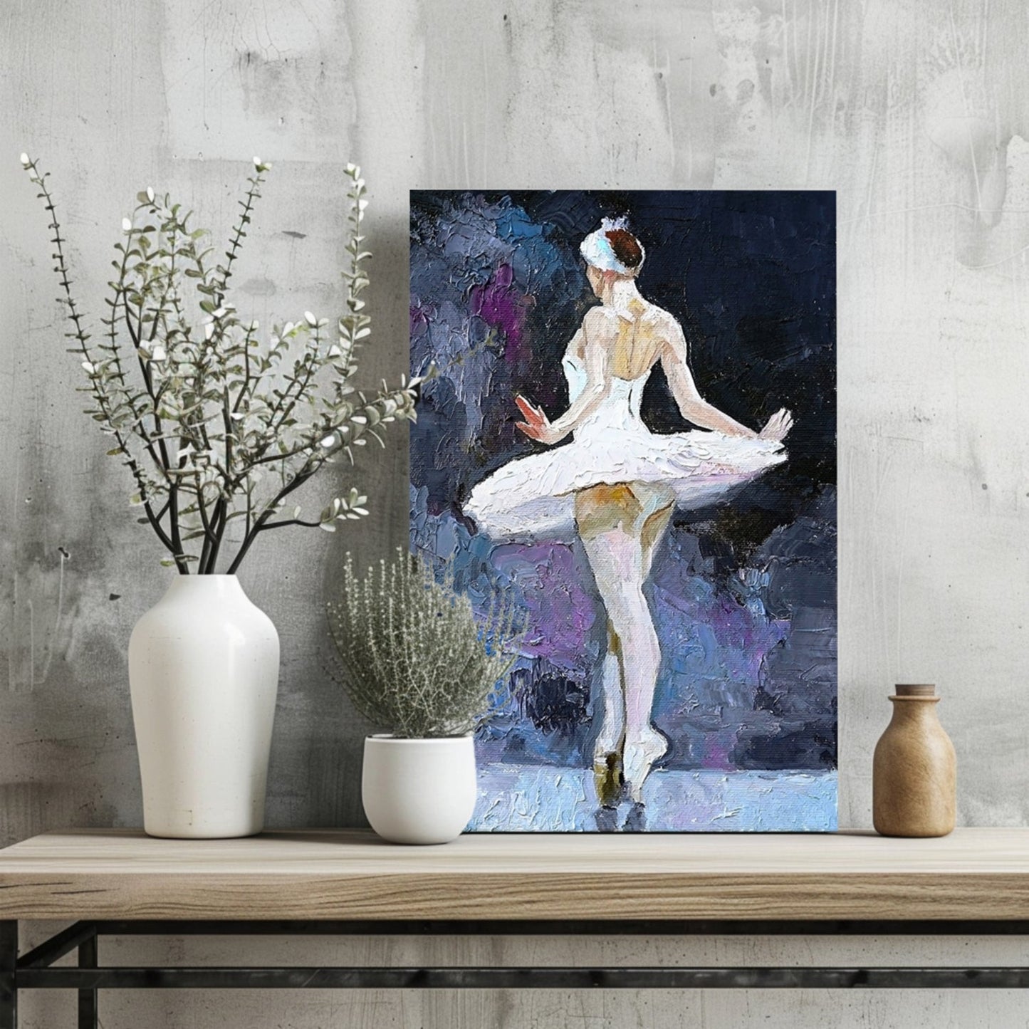 Ballet Performing Metal Wall Art