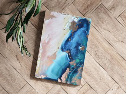 Abstract Paint Metal Wall Art