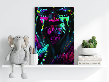 Amazon Woman Metal Wall Art