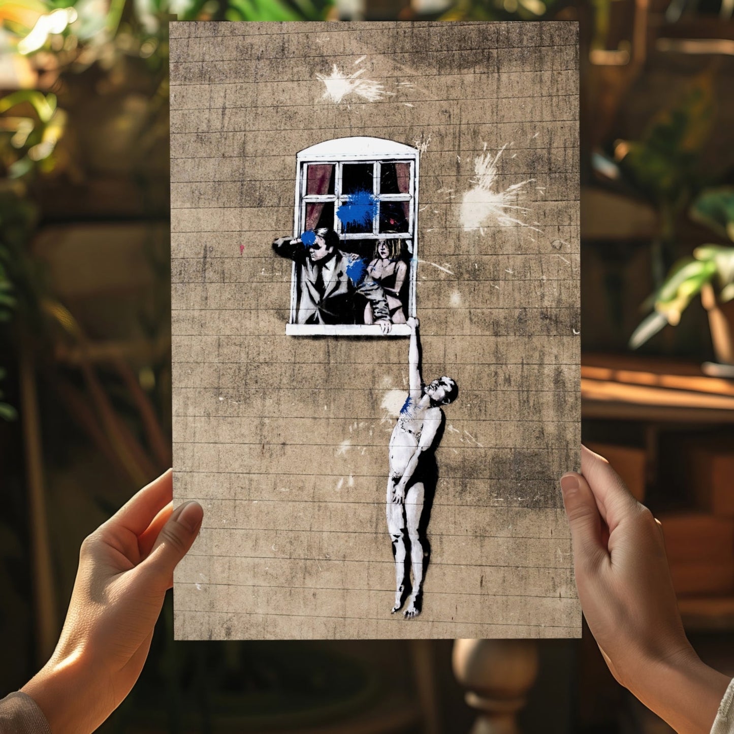 Deception Metal Wall Art