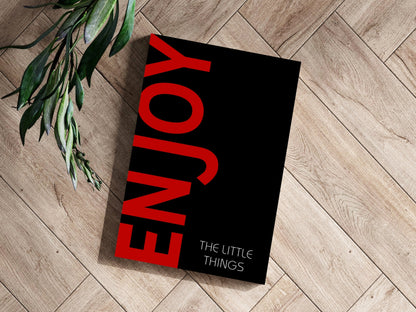 Enjoy The Little Things Metal Wall Art