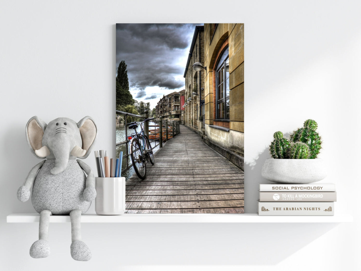 Italian Village Metal Wall Art