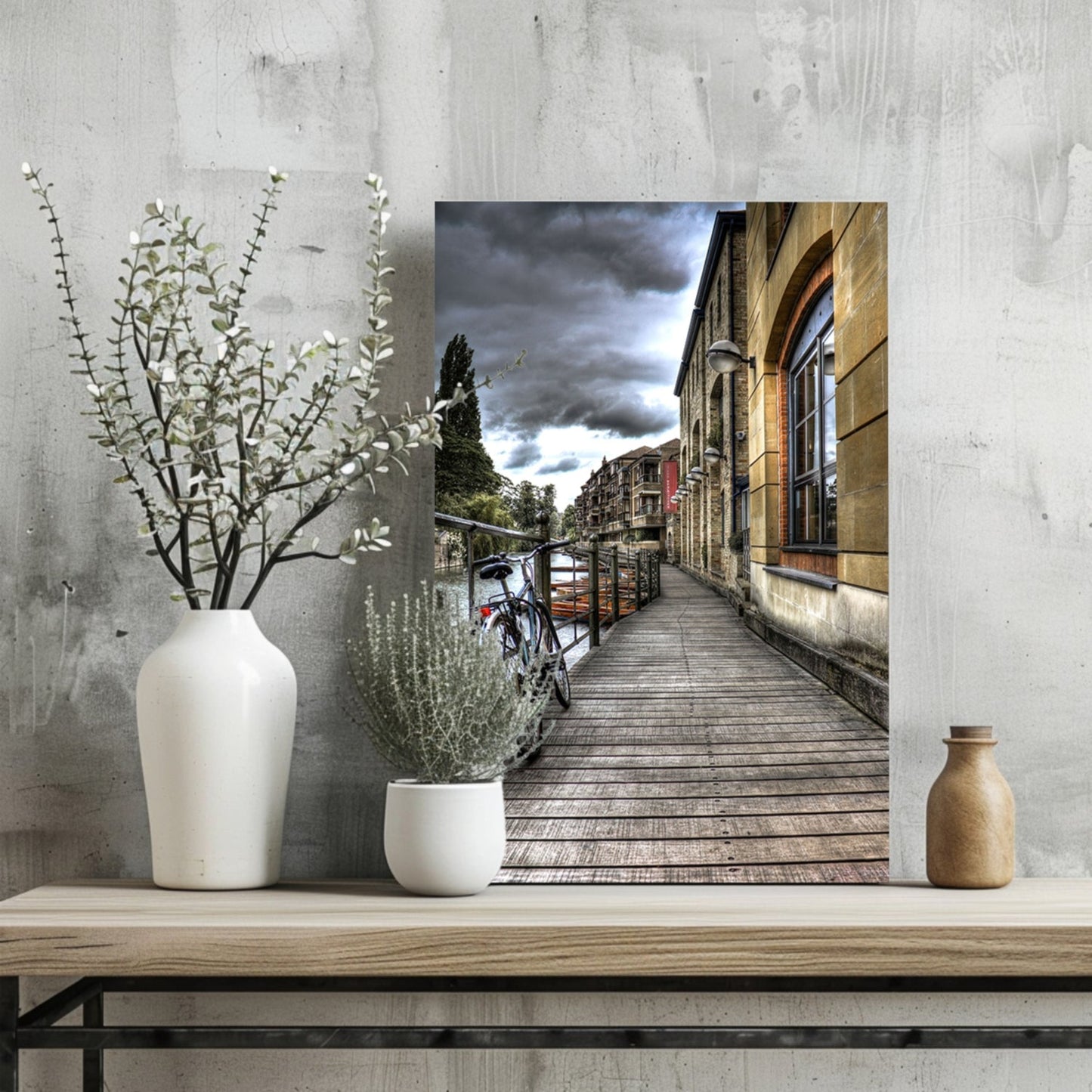 Italian Village Metal Wall Art