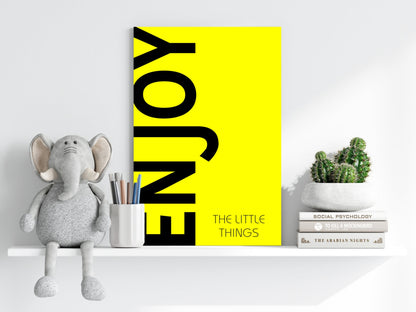 Enjoy the Little Things Metal Wall Art