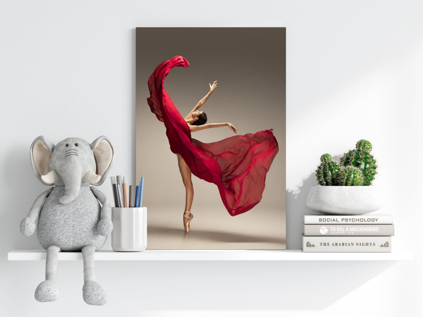 Ballet Dancer Metal Wall Art