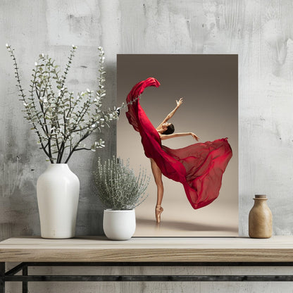 Ballet Dancer Metal Wall Art