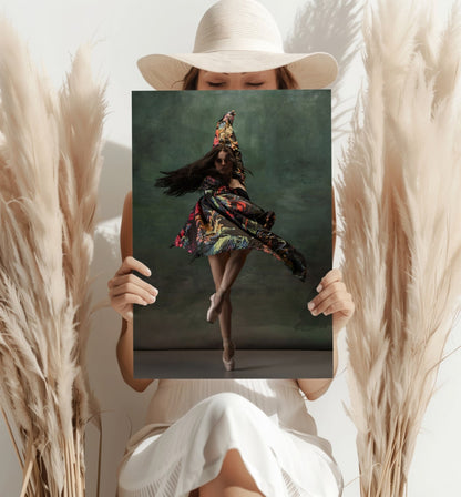 Ballet Dancer Metal Wall Art