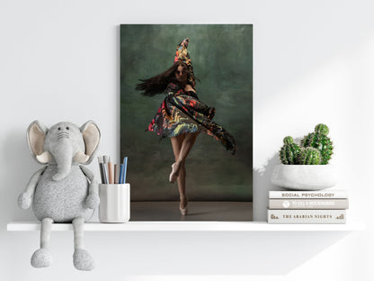 Ballet Dancer Metal Wall Art