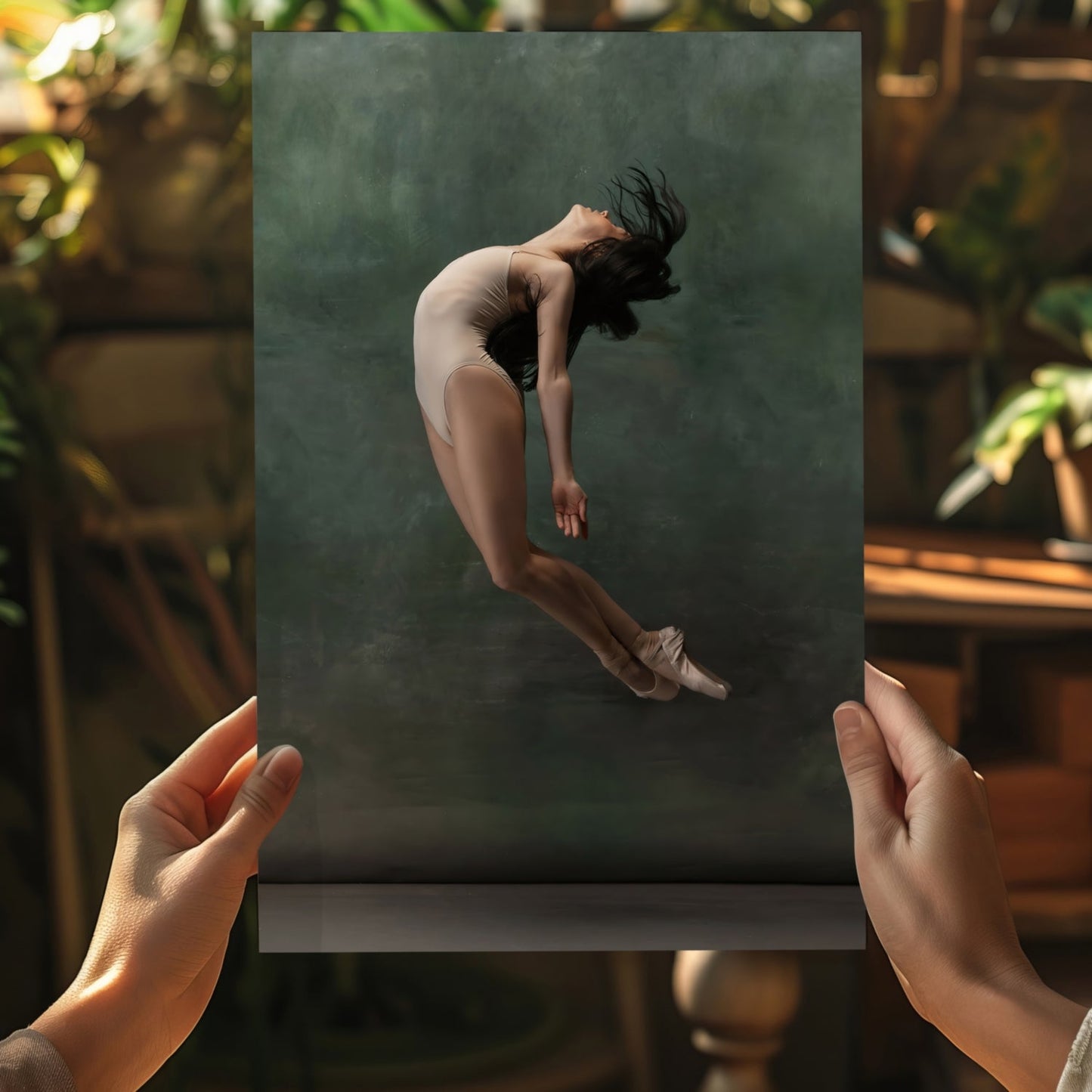 Ballet Dancer Metal Wall Art