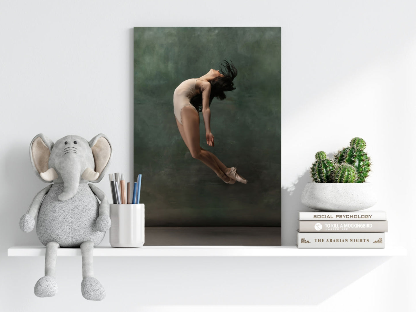 Ballet Dancer Metal Wall Art