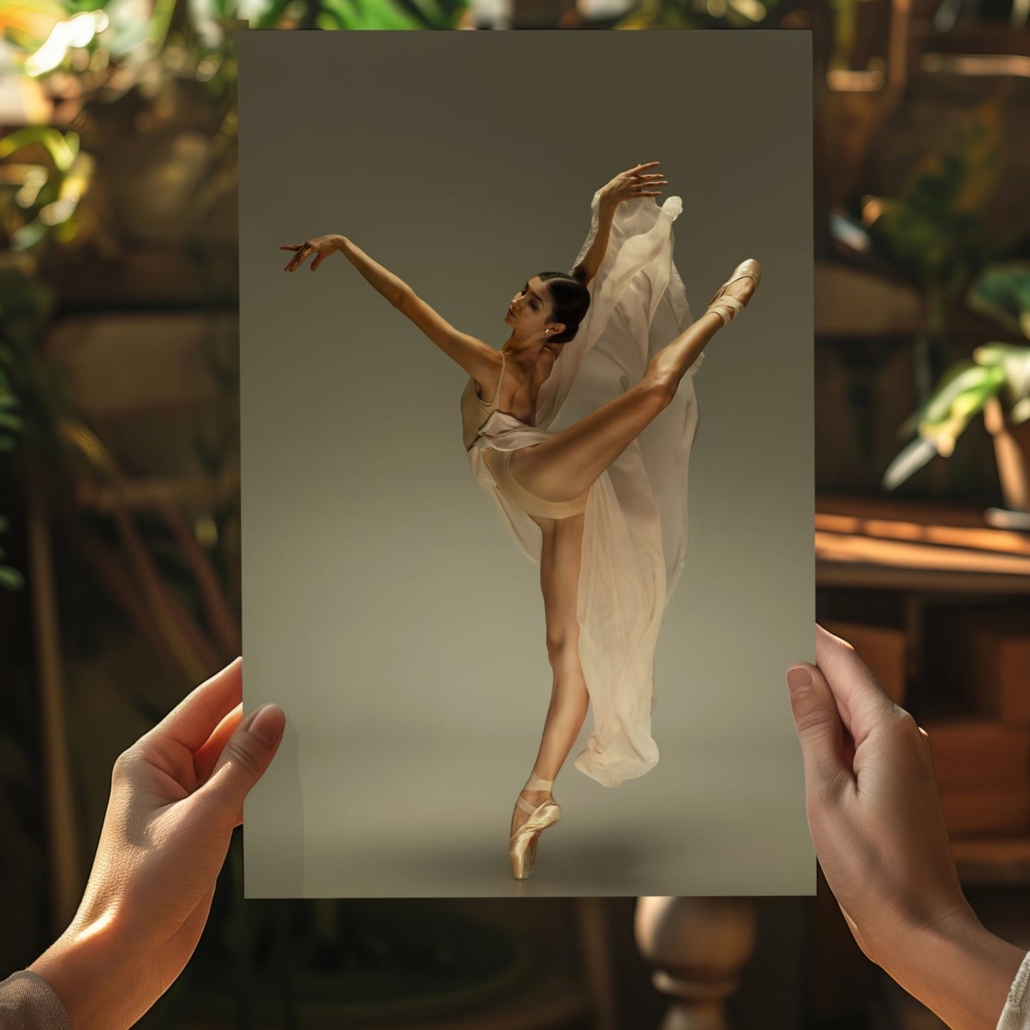 Ballet Dancer Metal Wall Art
