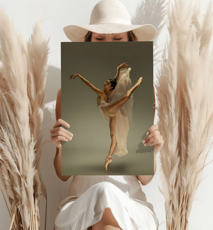 Ballet Dancer Metal Wall Art