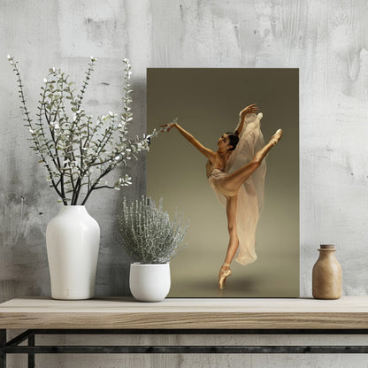 Ballet Dancer Metal Wall Art