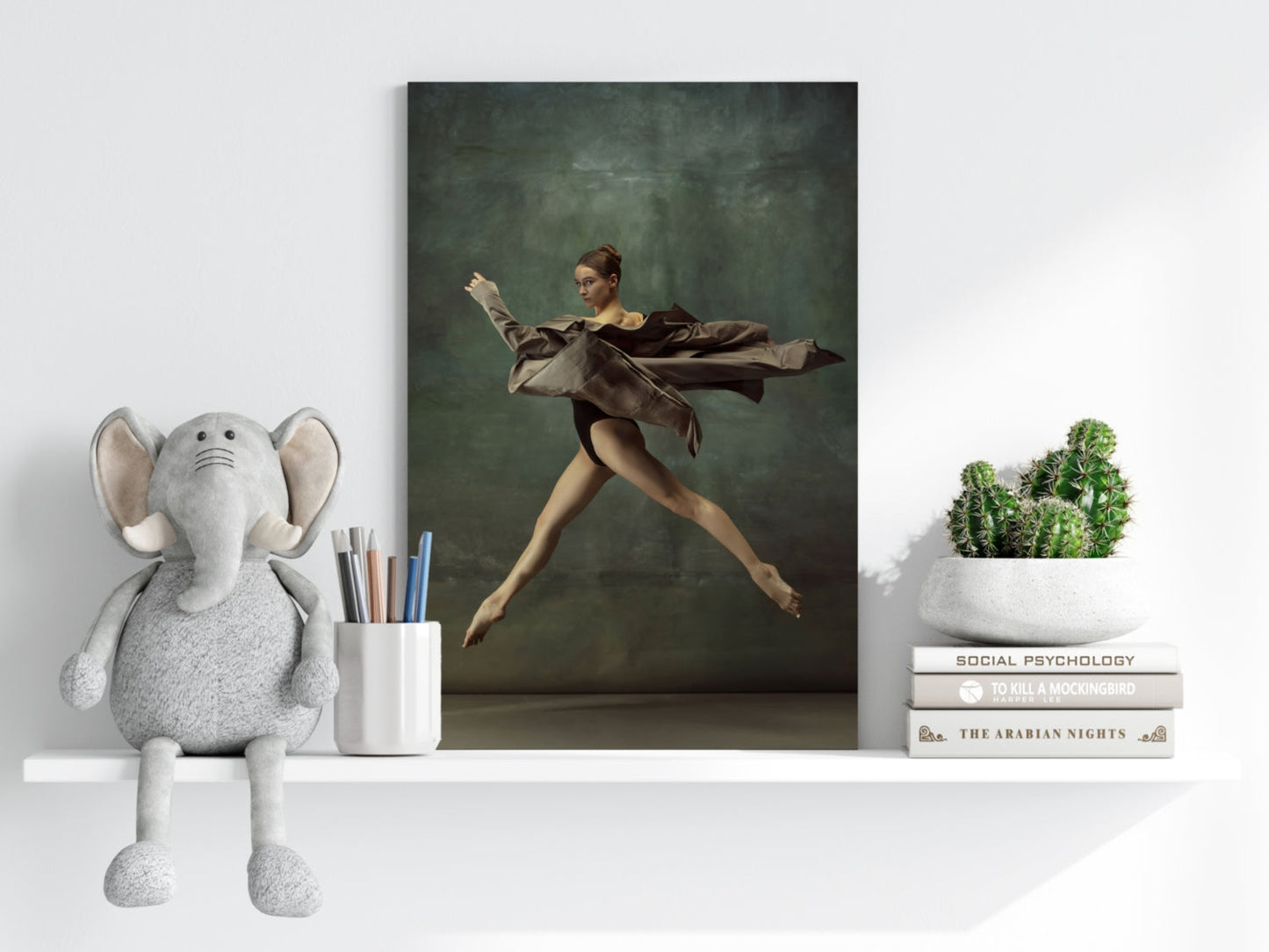 Ballet Dancer Metal Wall Art