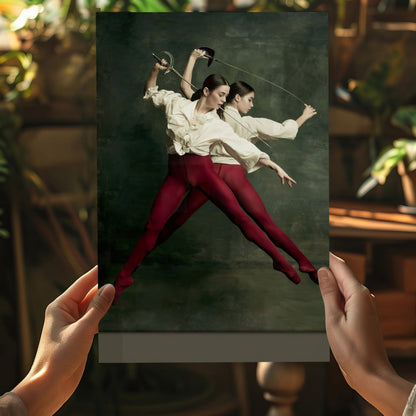 Ballet Dancer Metal Wall Art