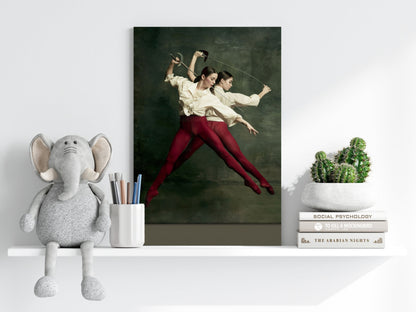 Ballet Dancer Metal Wall Art