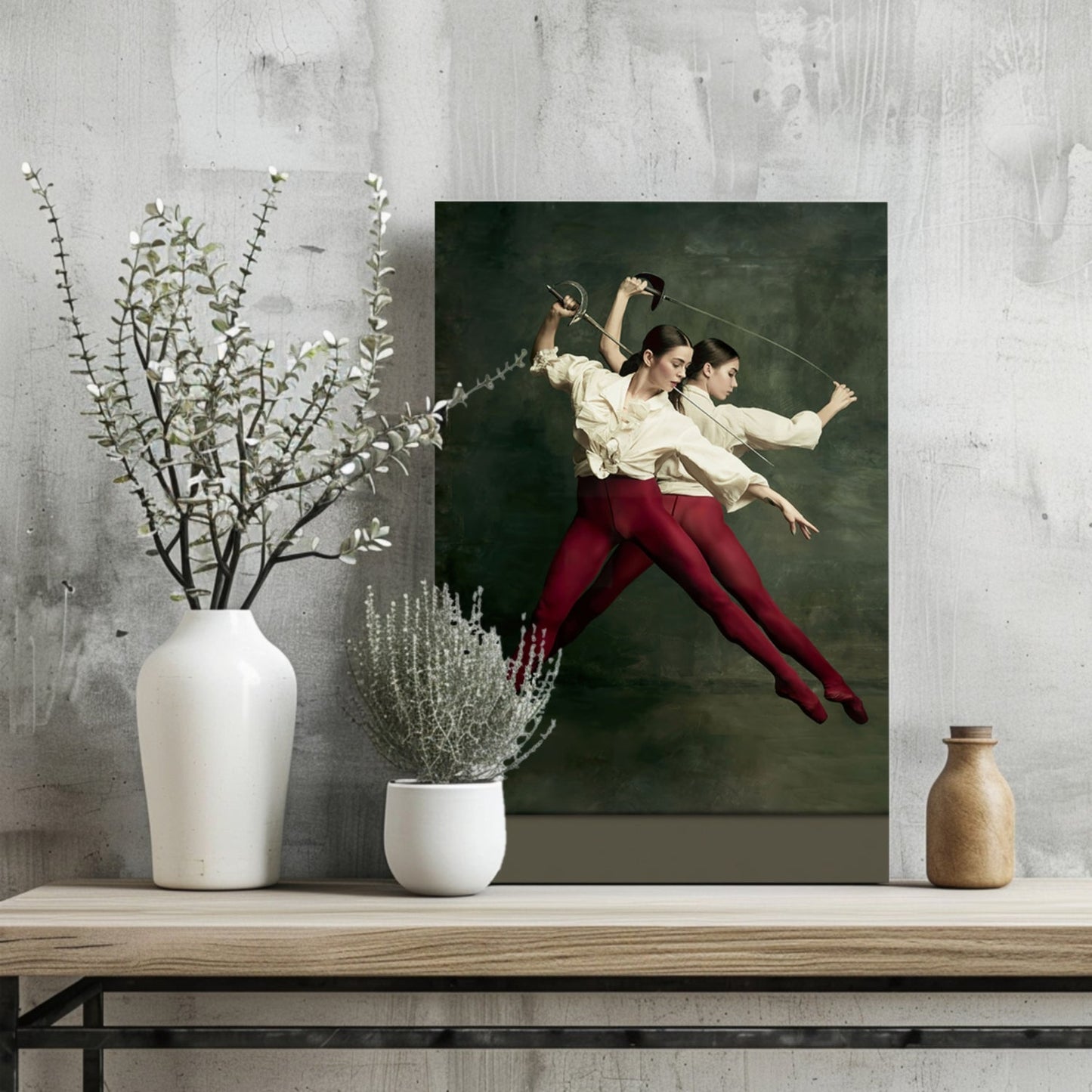 Ballet Dancer Metal Wall Art