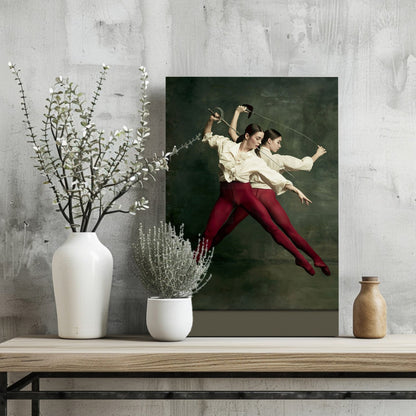 Ballet Dancer Metal Wall Art