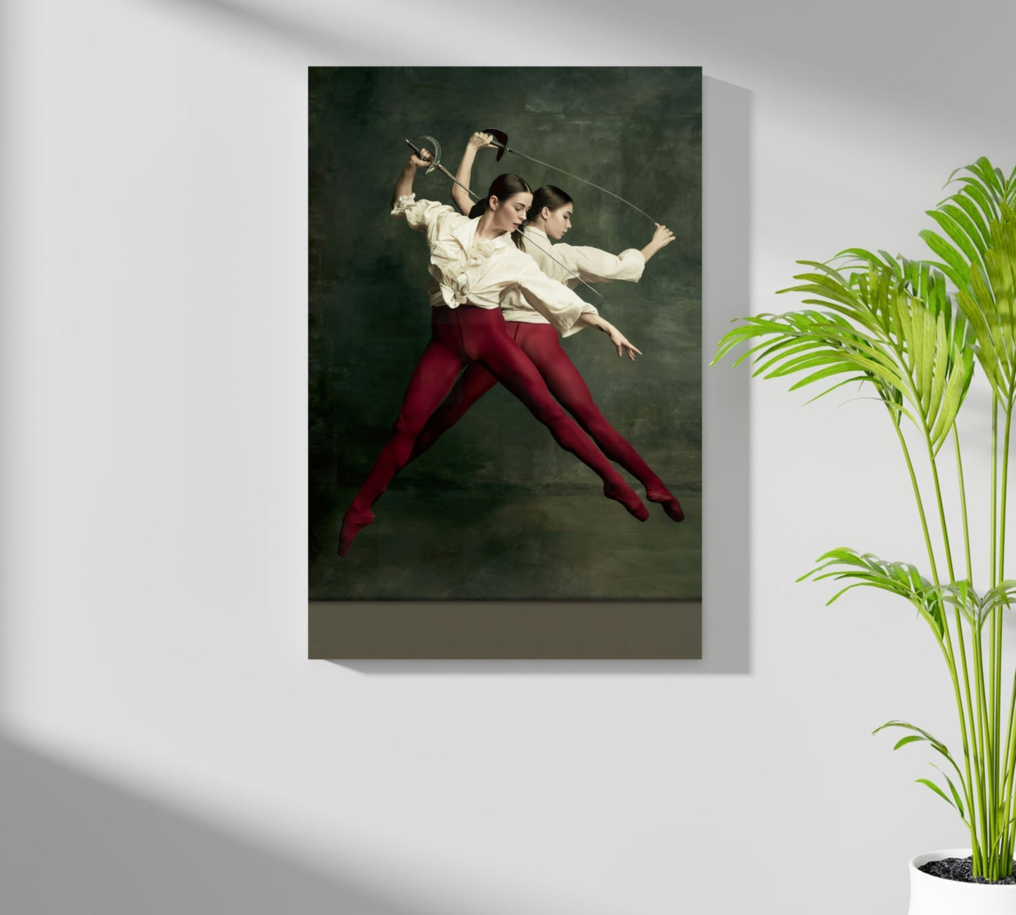 Ballet Dancer Metal Wall Art
