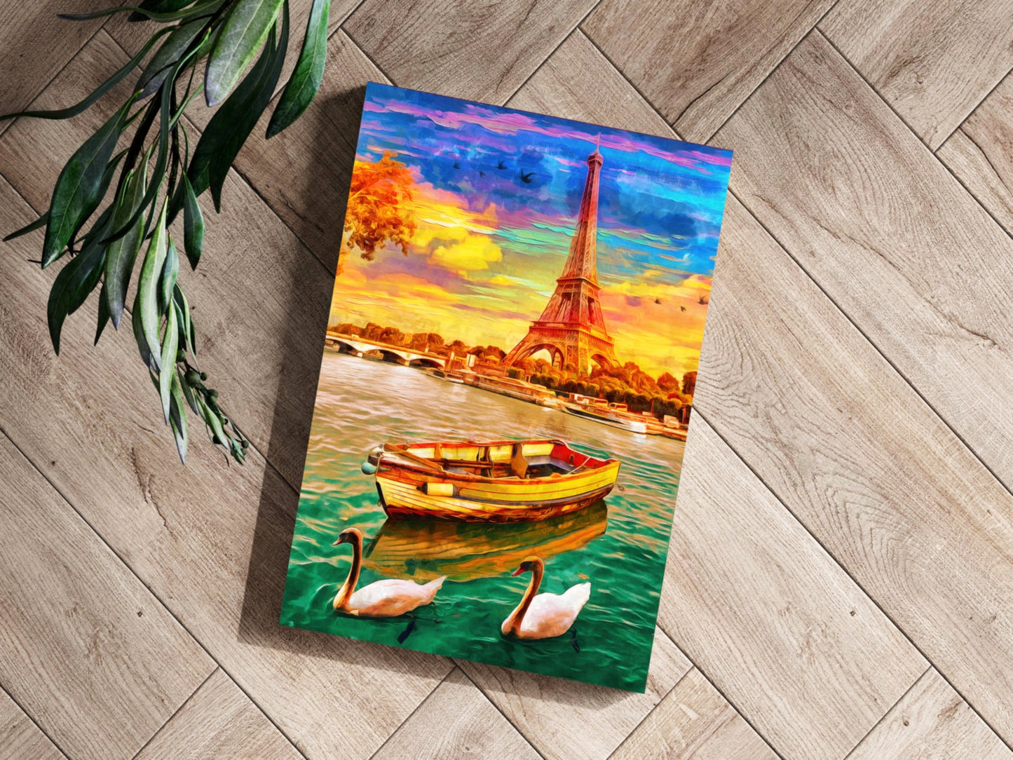 Eiffel Tower Aluminum Wall Art
