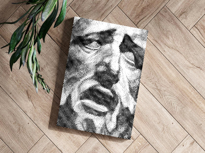 Statue Head Contemporary Metal Wall Art