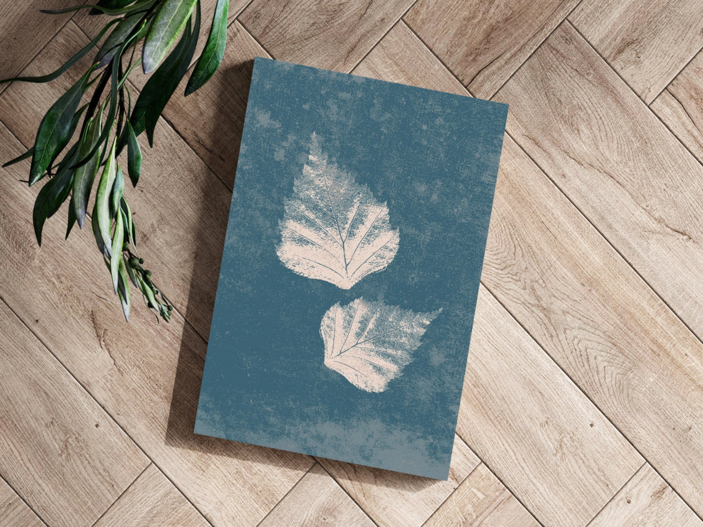 Leaves Aluminum Wall Art
