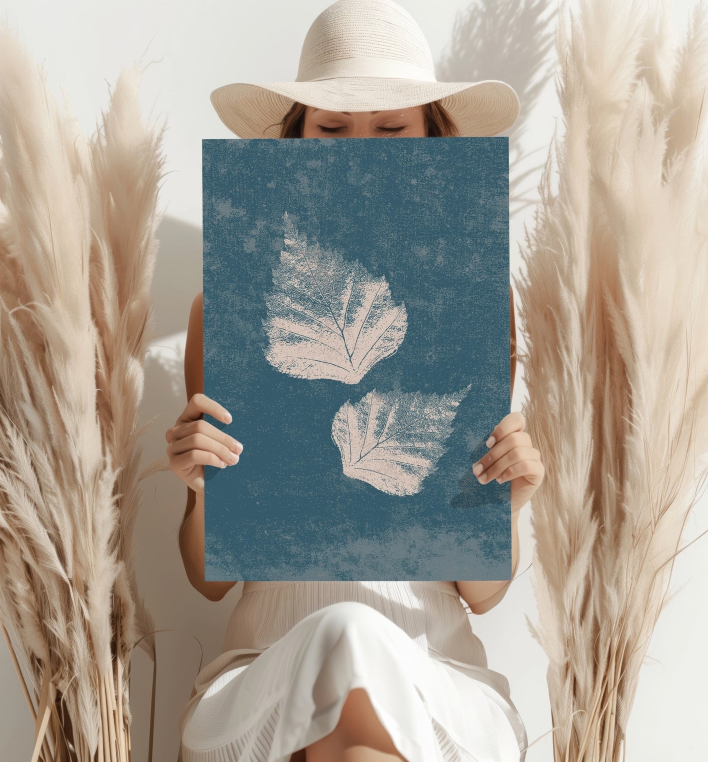 Leaves Aluminum Wall Art