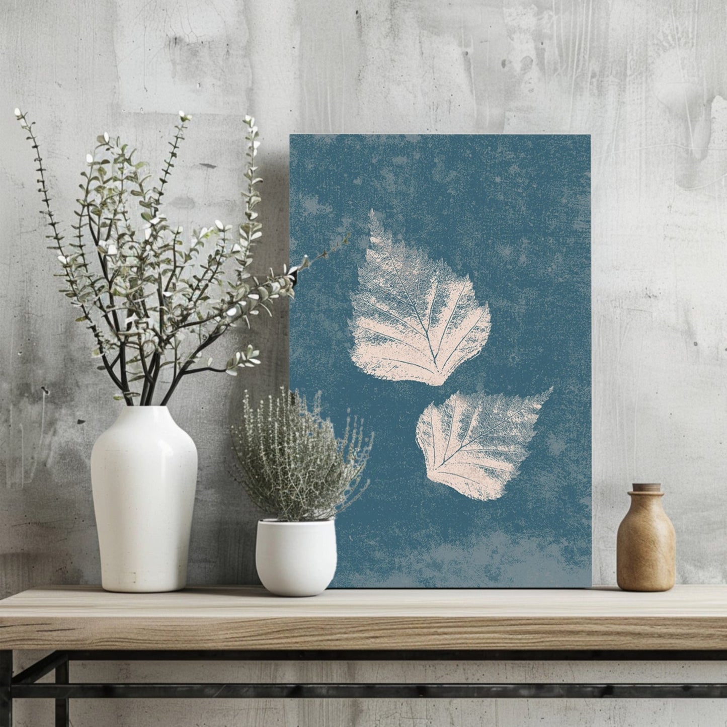 Leaves Aluminum Wall Art