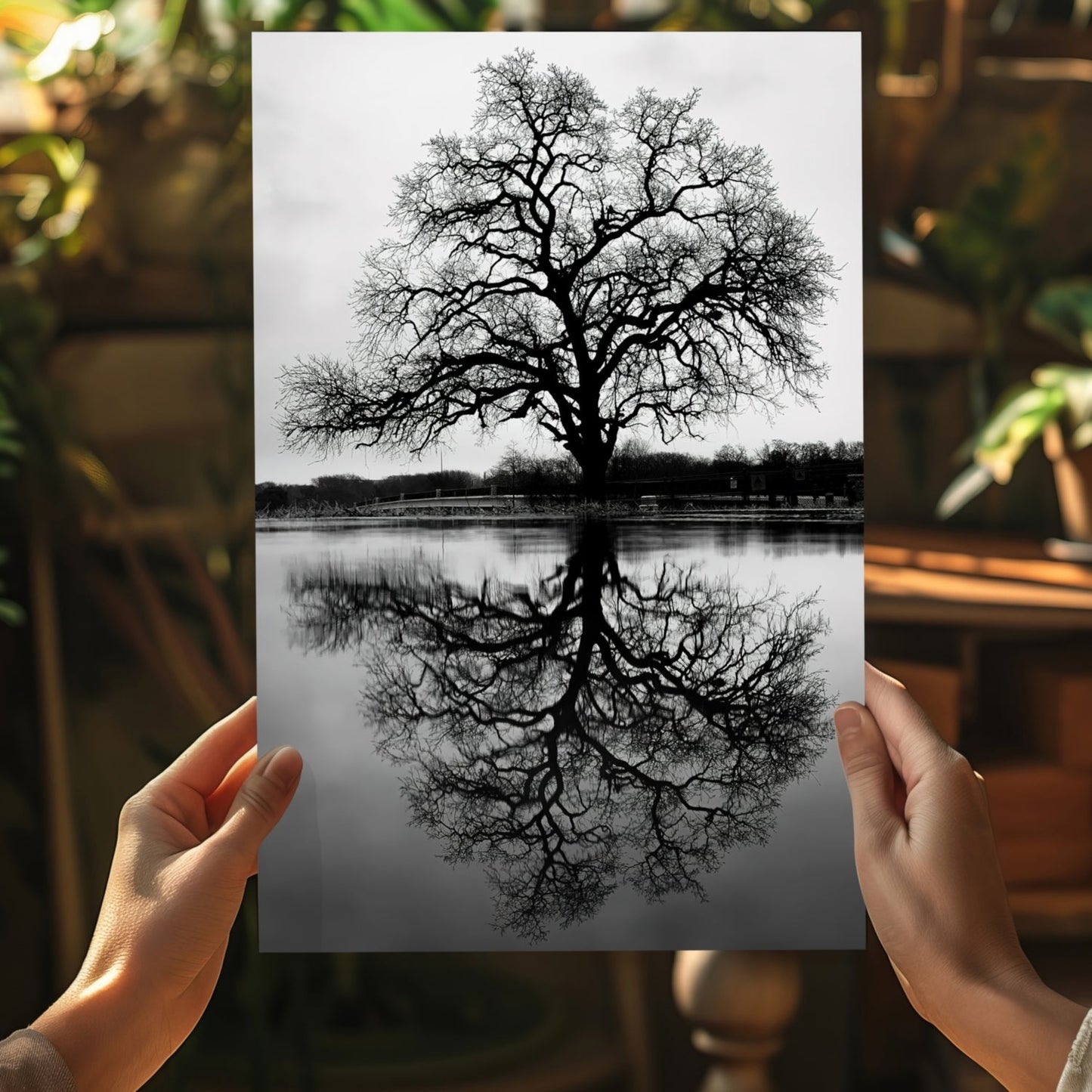 Alone Tree Metal Wall Art