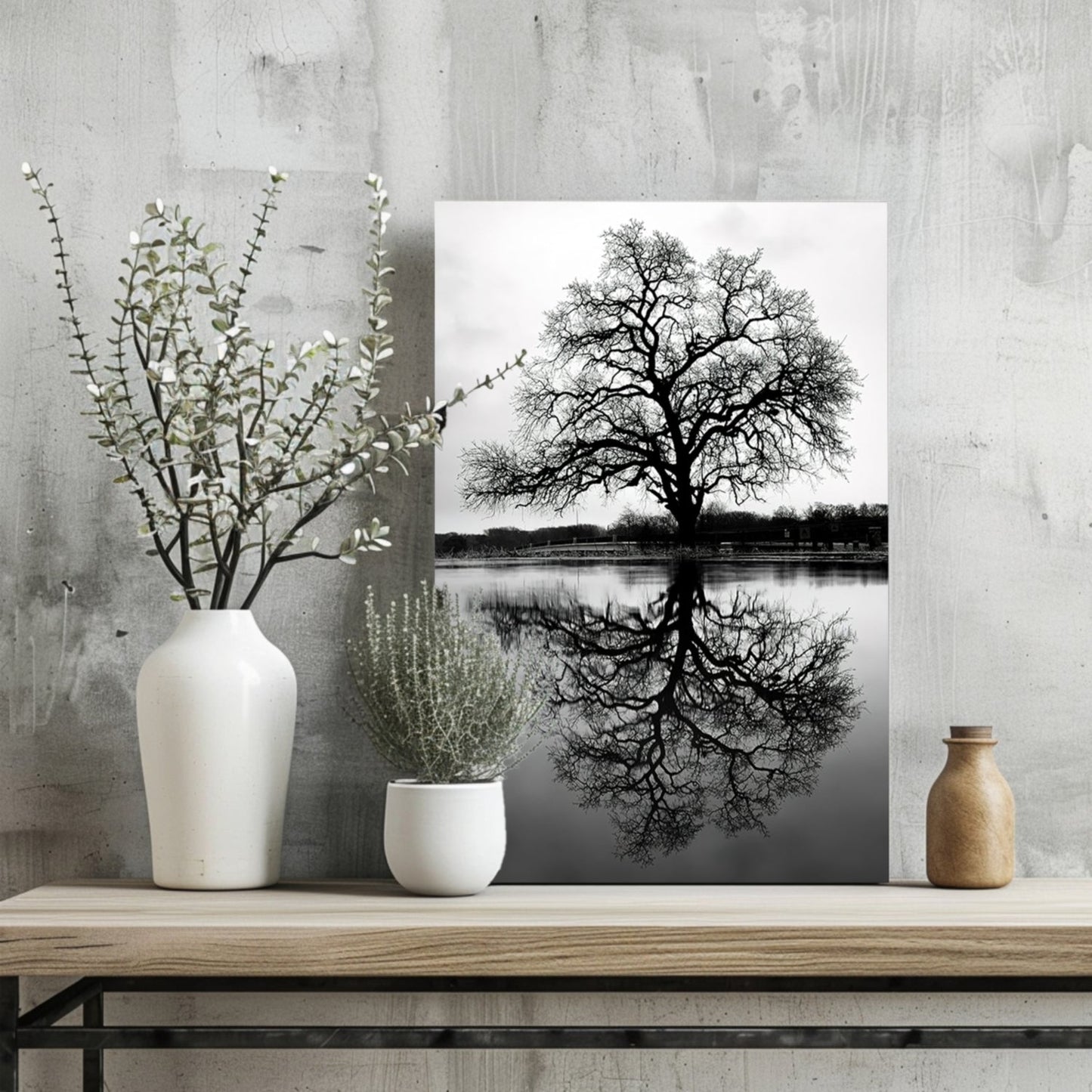 Alone Tree Metal Wall Art
