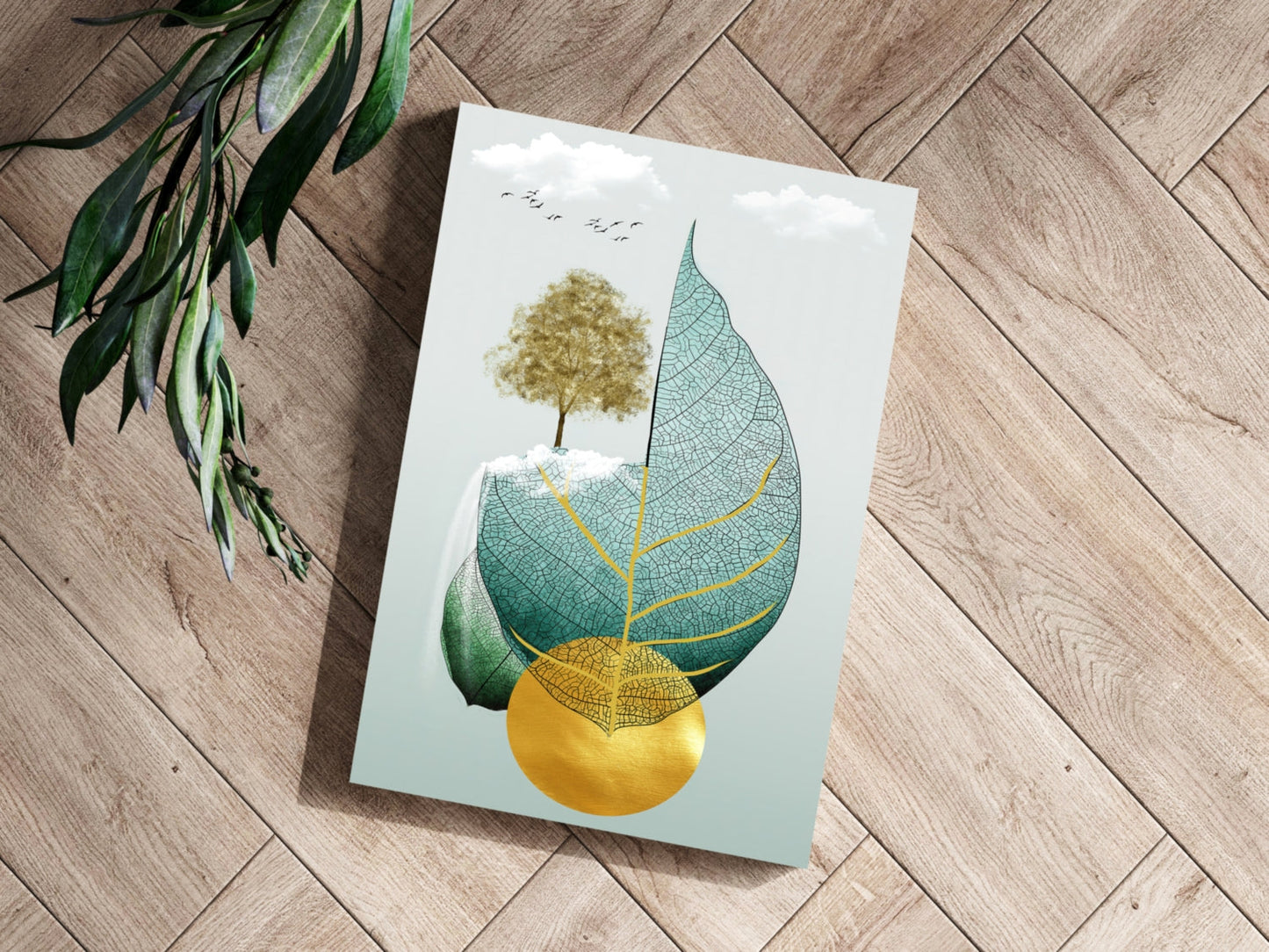 From Seed To Tree Metal Wall Art