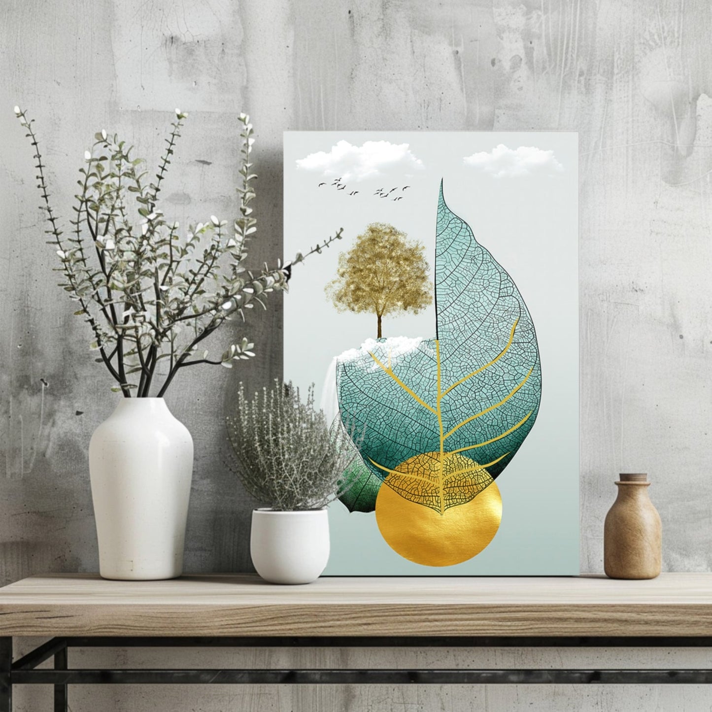 From Seed To Tree Metal Wall Art