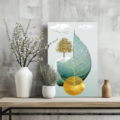 From Seed To Tree Metal Wall Art