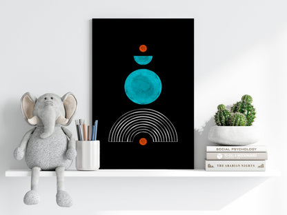 Line Art V3 Metal Wall Art