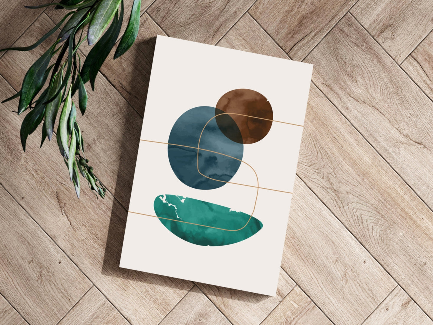Line Art V7 Metal Wall Art